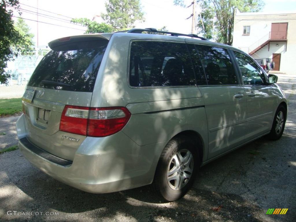 2005 Odyssey EX-L - Silver Pearl Metallic / Gray photo #7