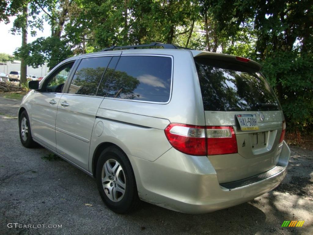 2005 Odyssey EX-L - Silver Pearl Metallic / Gray photo #9