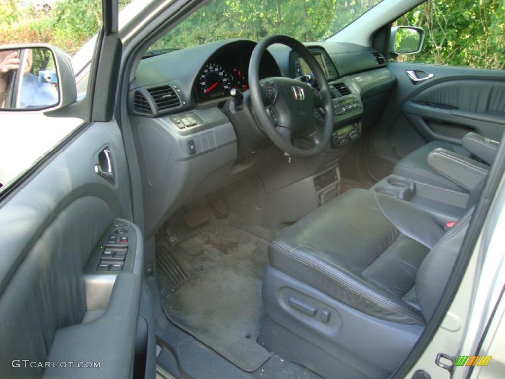 2005 Odyssey EX-L - Silver Pearl Metallic / Gray photo #12