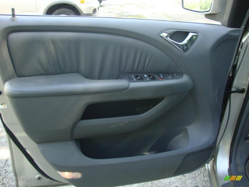 2005 Odyssey EX-L - Silver Pearl Metallic / Gray photo #13