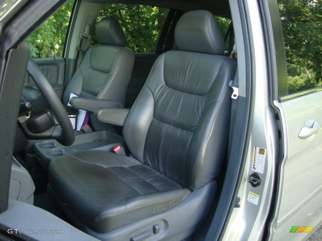 2005 Odyssey EX-L - Silver Pearl Metallic / Gray photo #16