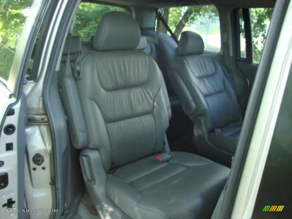 2005 Odyssey EX-L - Silver Pearl Metallic / Gray photo #21