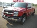 2004 Victory Red Chevrolet Silverado 1500 LS Extended Cab 4x4  photo #21