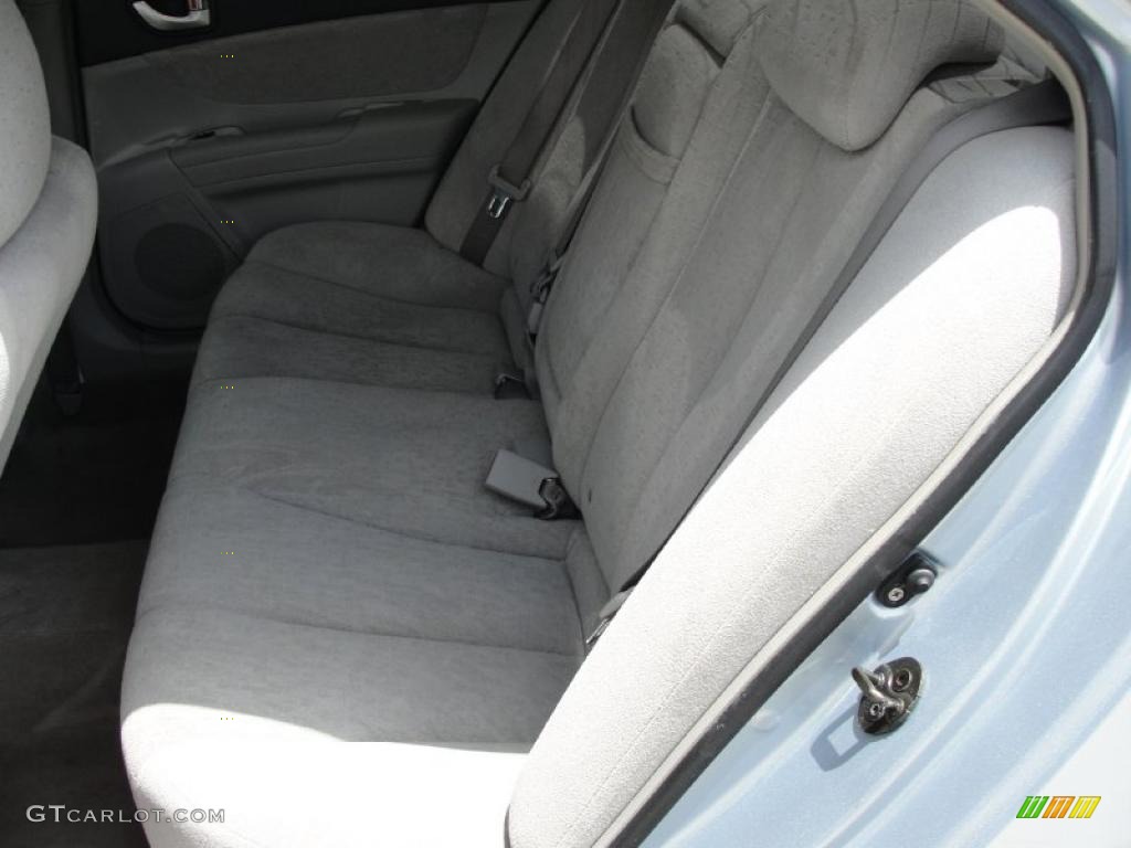 2007 Sonata SE V6 - Silver Blue / Gray photo #31