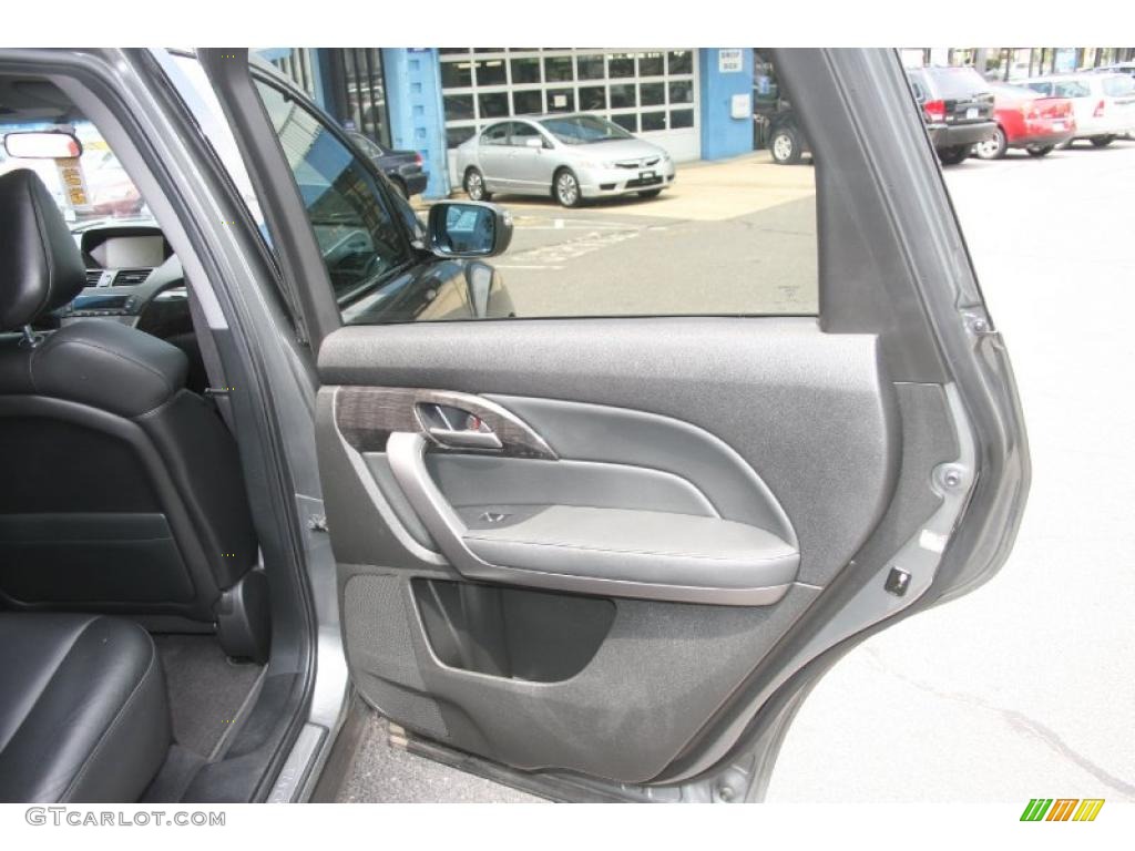 2007 MDX Technology - Nimbus Gray Metallic / Ebony photo #15