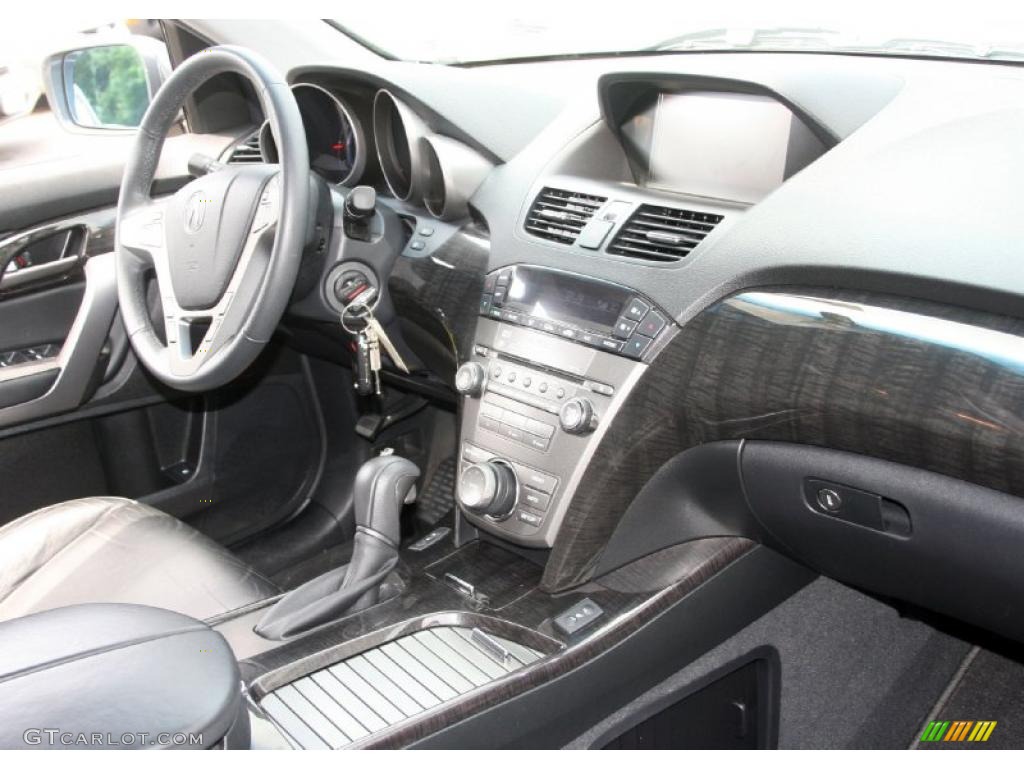2007 MDX Technology - Nimbus Gray Metallic / Ebony photo #17