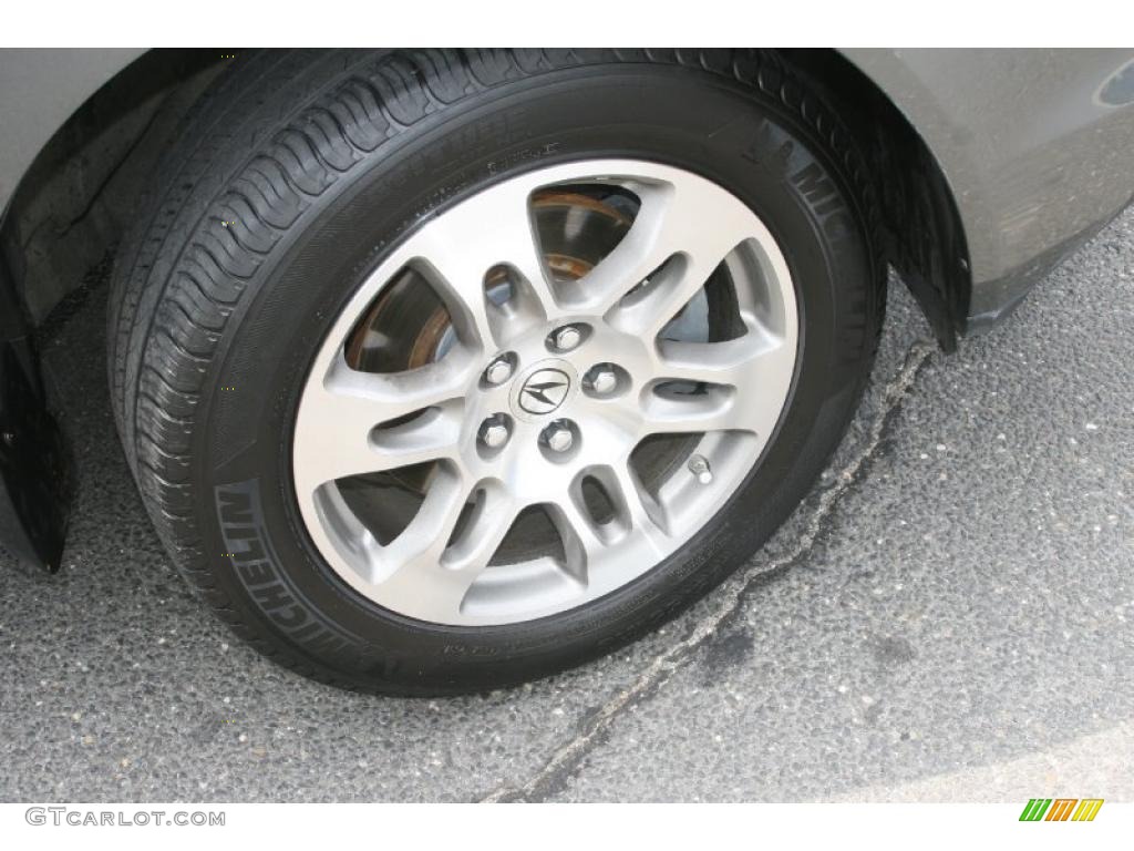 2007 MDX Technology - Nimbus Gray Metallic / Ebony photo #18
