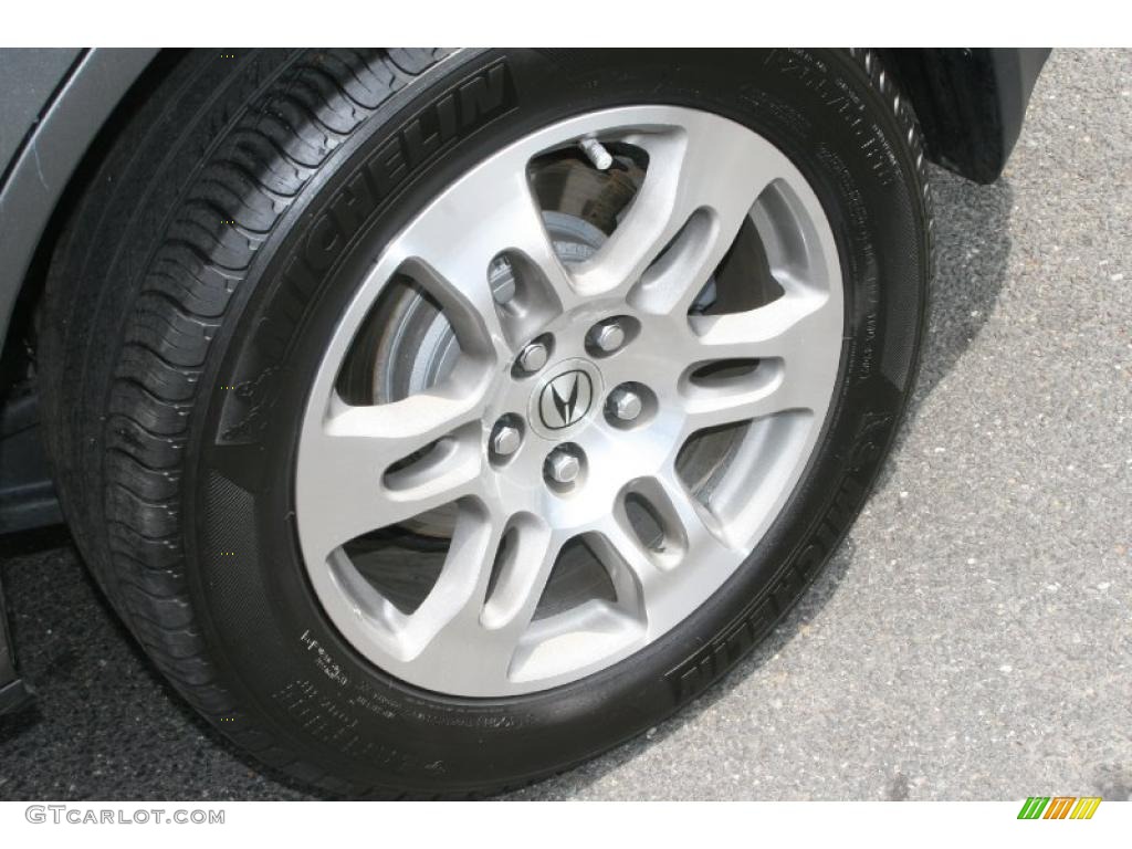 2007 MDX Technology - Nimbus Gray Metallic / Ebony photo #20