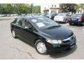 Crystal Black Pearl - Civic Hybrid Sedan Photo No. 3