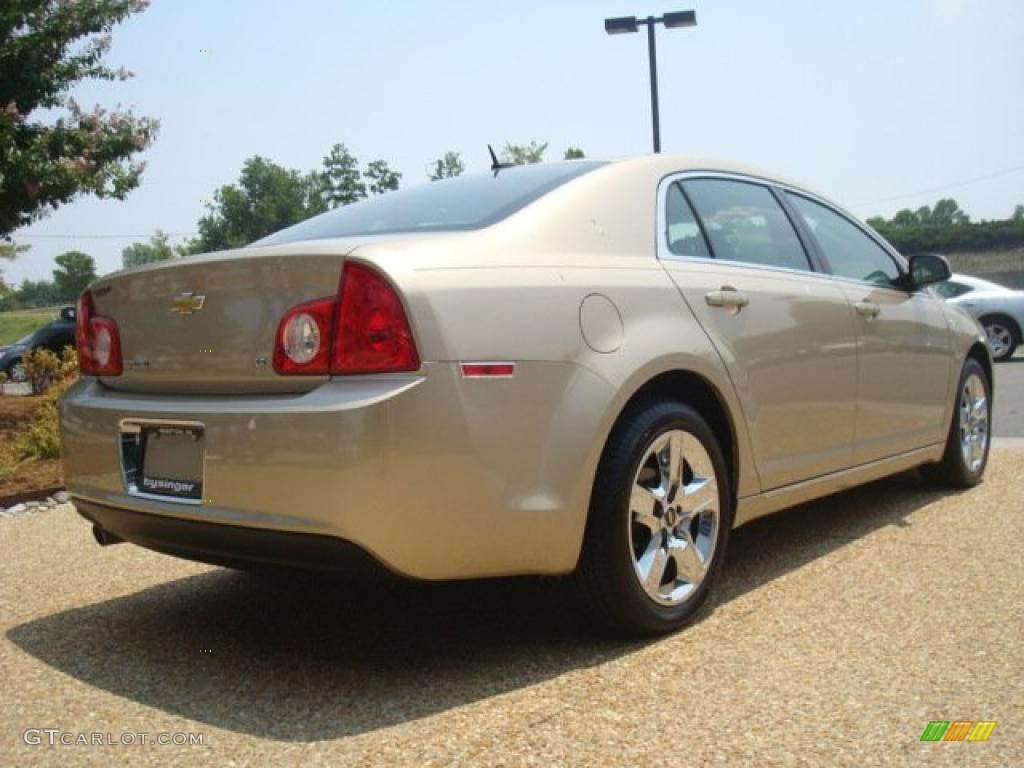 2008 Malibu LT Sedan - Sandstone Metallic / Cocoa/Cashmere Beige photo #5