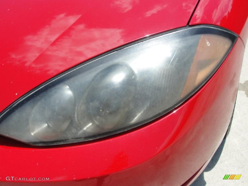 1999 Cougar V6 - Rio Red Clearcoat / Medium Graphite photo #10