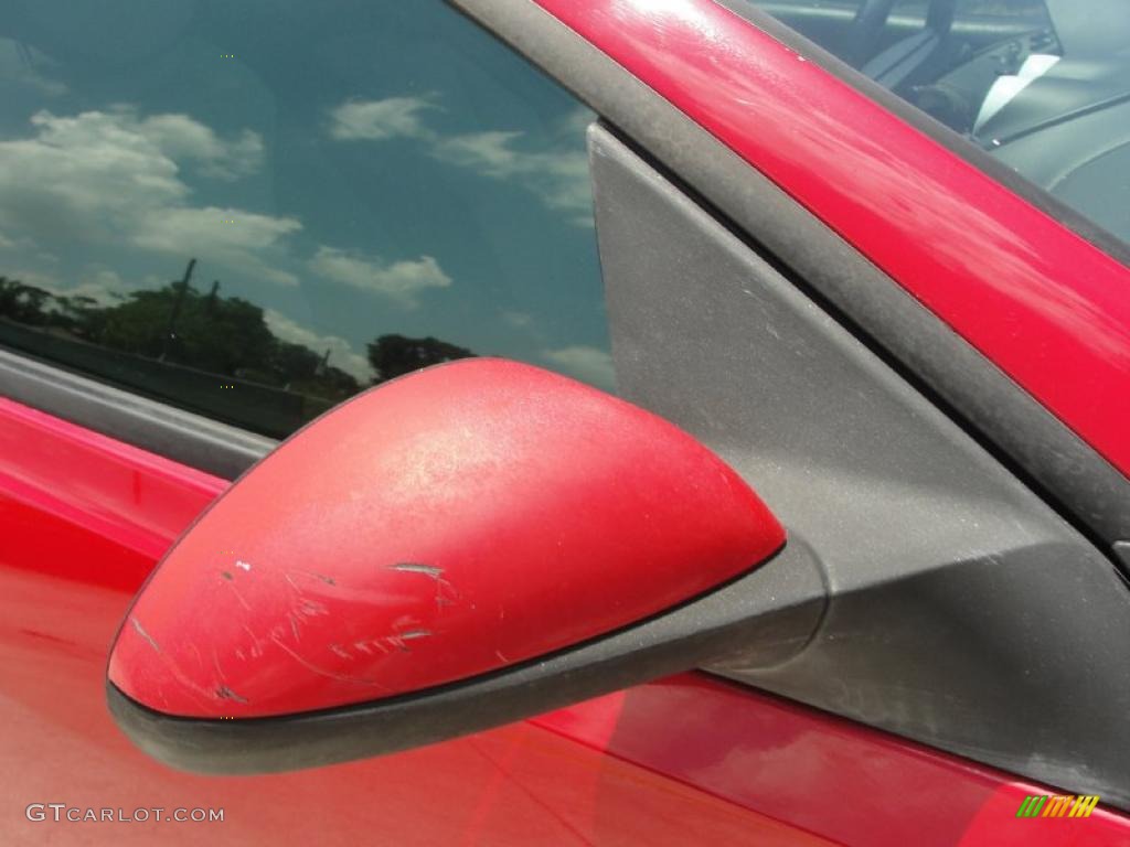 1999 Cougar V6 - Rio Red Clearcoat / Medium Graphite photo #17