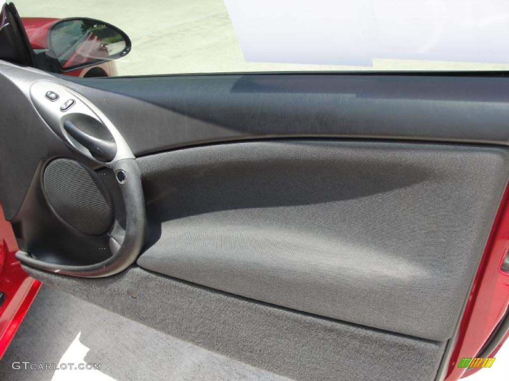 1999 Cougar V6 - Rio Red Clearcoat / Medium Graphite photo #21
