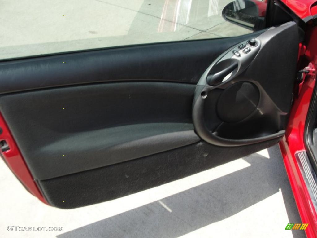 1999 Cougar V6 - Rio Red Clearcoat / Medium Graphite photo #25
