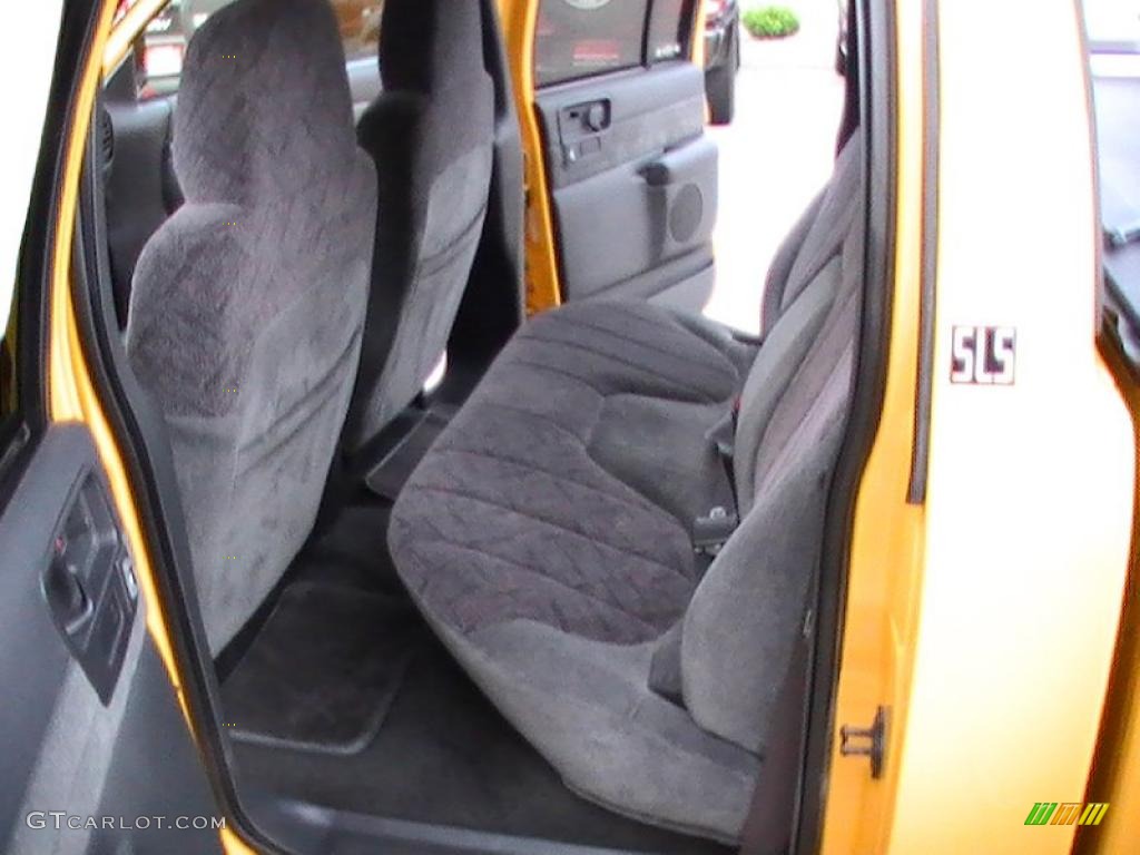 2002 Sonoma SLS ZR5 Crew Cab 4x4 - Flame Yellow / Graphite photo #2