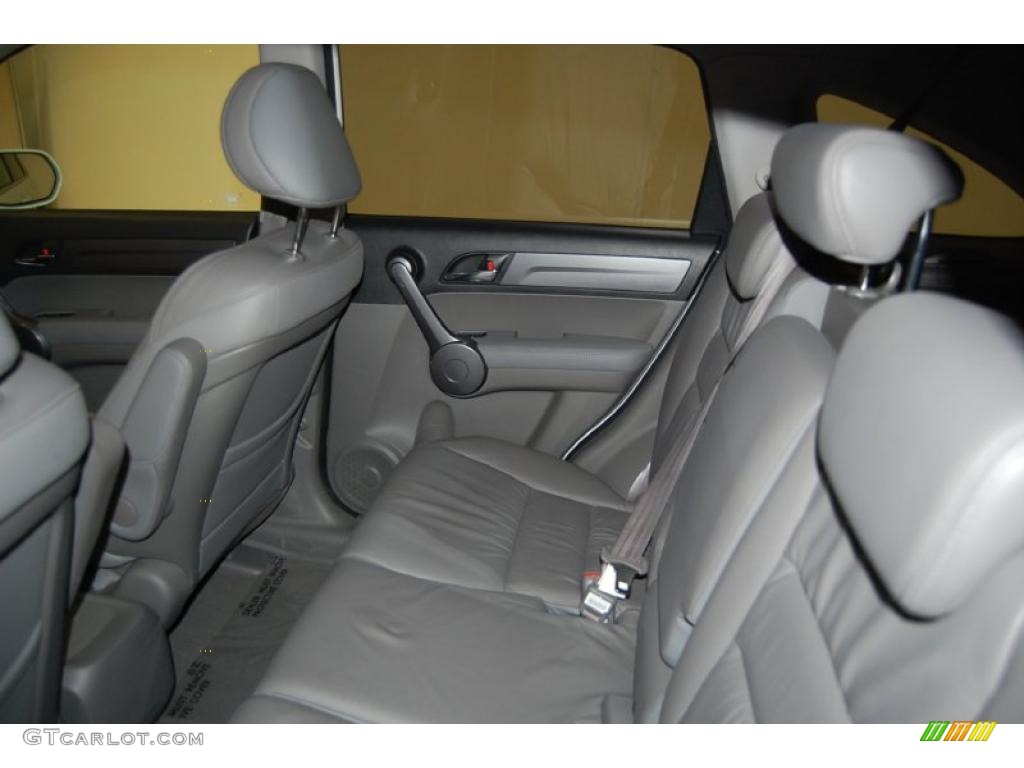 2009 CR-V EX-L - Taffeta White / Gray photo #24
