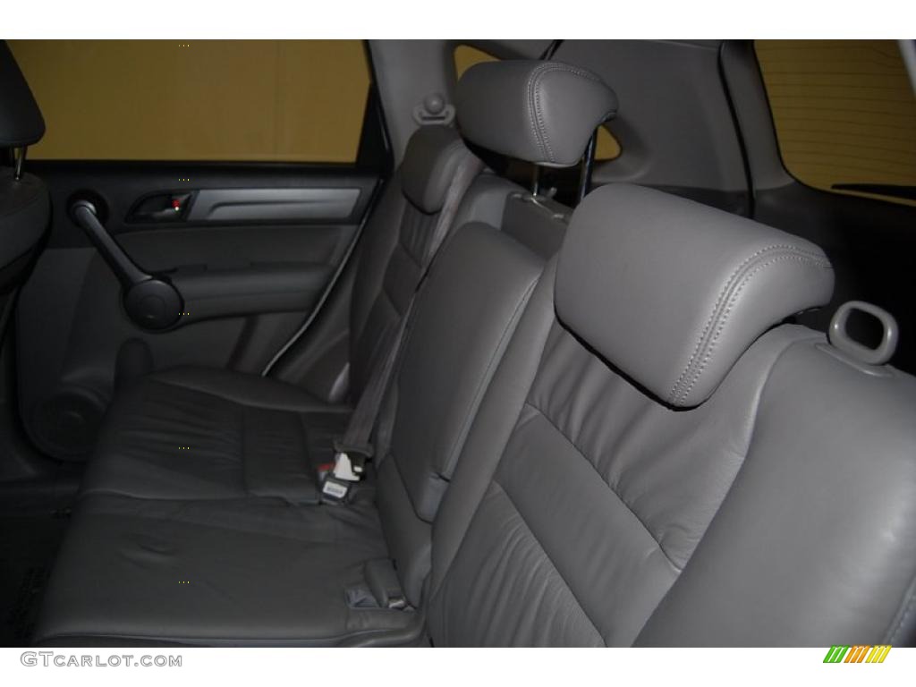 2009 CR-V EX-L - Taffeta White / Gray photo #25