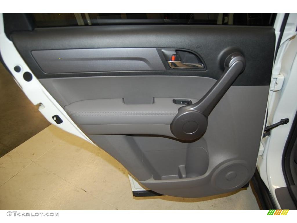 2009 CR-V EX-L - Taffeta White / Gray photo #27