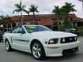 2009 Performance White Ford Mustang GT/CS California Special Convertible  photo #1