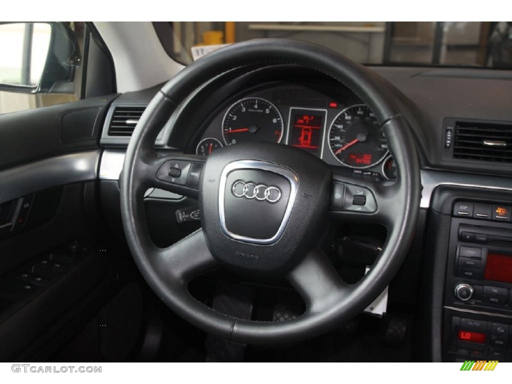 2008 A4 2.0T Sedan - Brilliant Black / Black photo #17