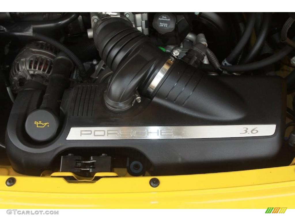 2007 911 Carrera Coupe - Speed Yellow / Black photo #25