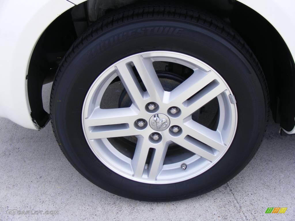 2008 Avenger SXT - Stone White / Dark Khaki/Light Graystone photo #11