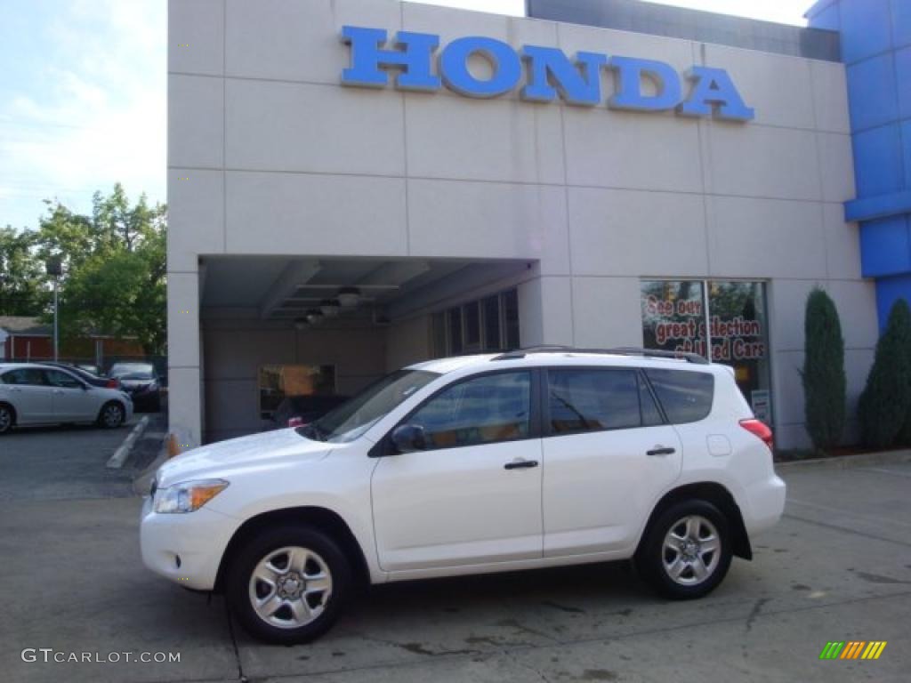 2008 RAV4 4WD - Super White / Taupe photo #1