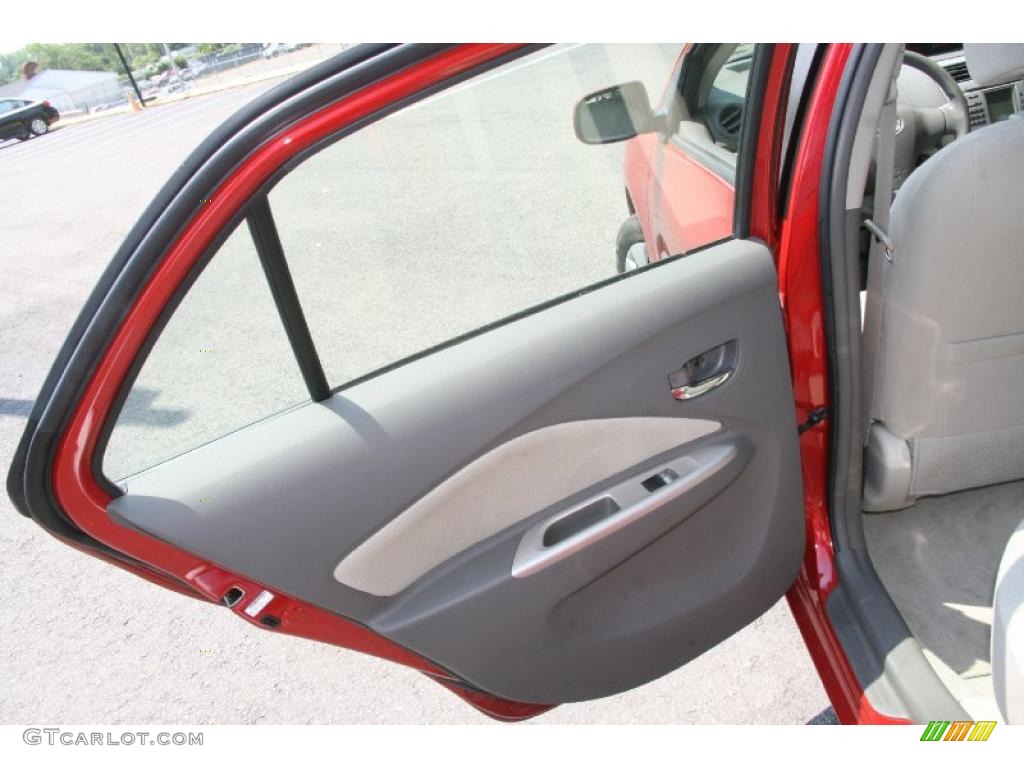 2009 Yaris Sedan - Absolutely Red / Dark Charcoal photo #14