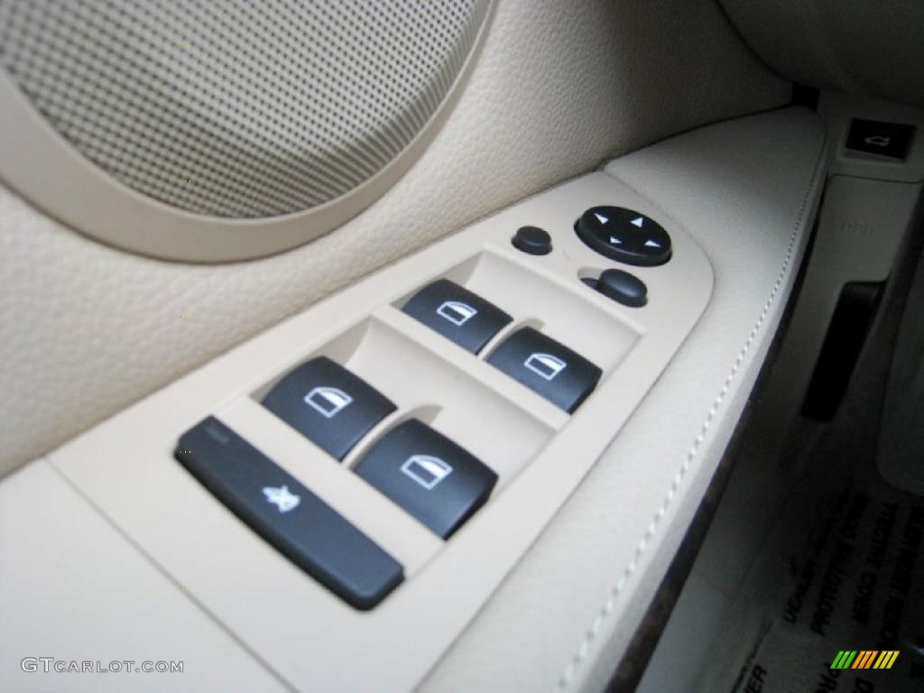 2007 3 Series 328i Sedan - Deep Green Metallic / Beige photo #24