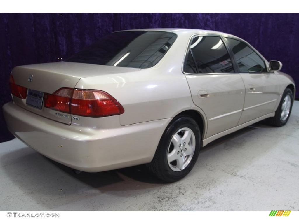 2000 Accord EX V6 Sedan - Naples Gold Metallic / Ivory photo #26