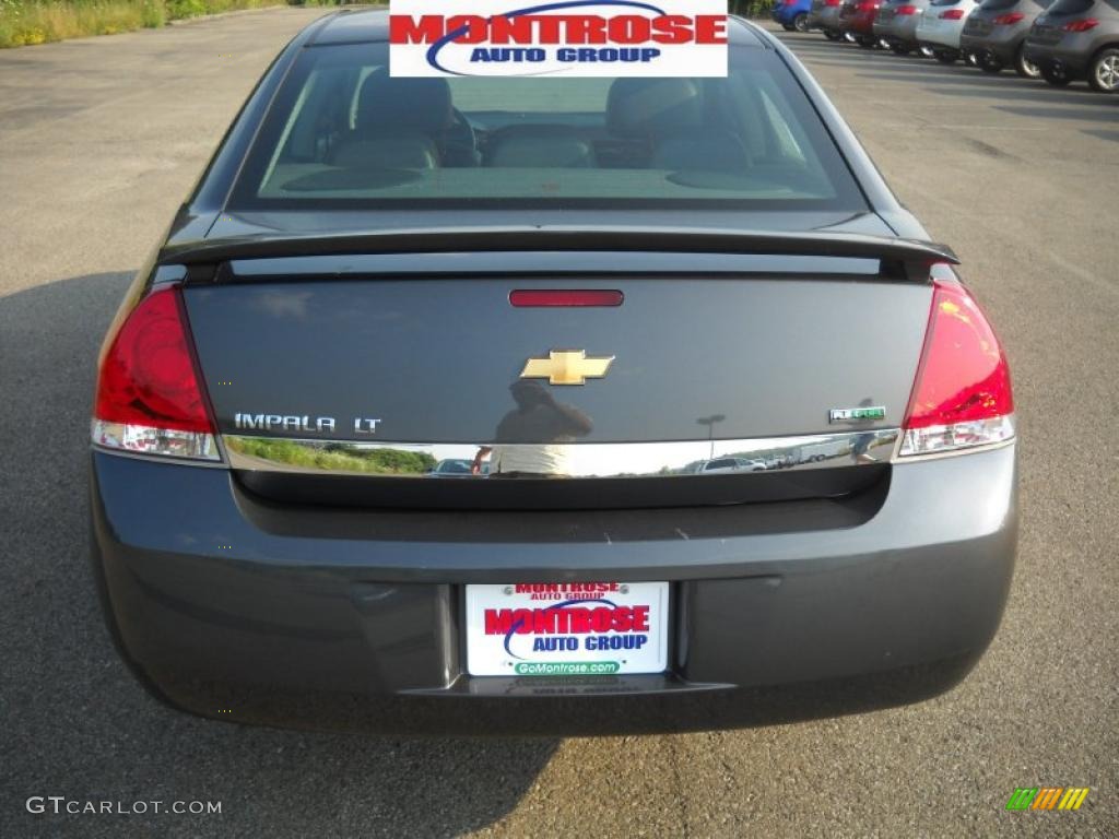 2010 Impala LT - Cyber Gray Metallic / Ebony photo #4