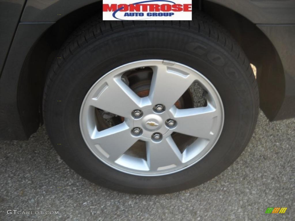 2010 Impala LT - Cyber Gray Metallic / Ebony photo #24