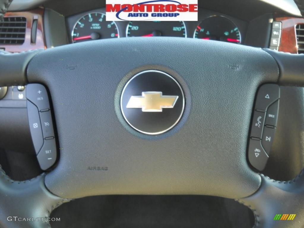 2010 Impala LT - Cyber Gray Metallic / Ebony photo #29