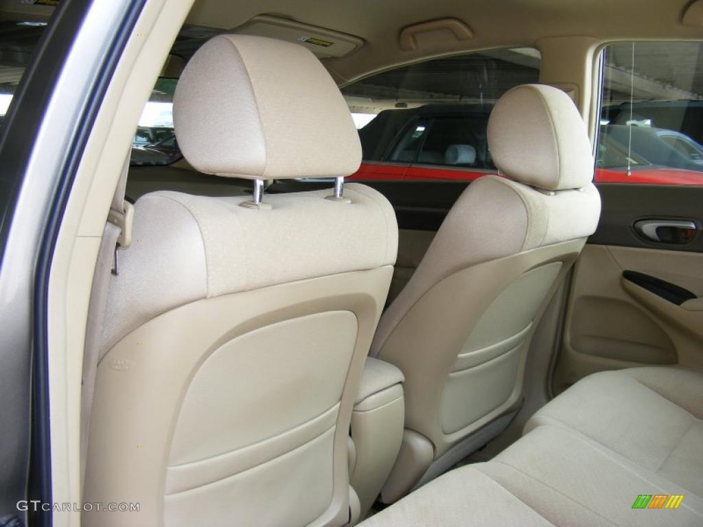 2006 Civic Hybrid Sedan - Galaxy Gray Metallic / Ivory photo #17