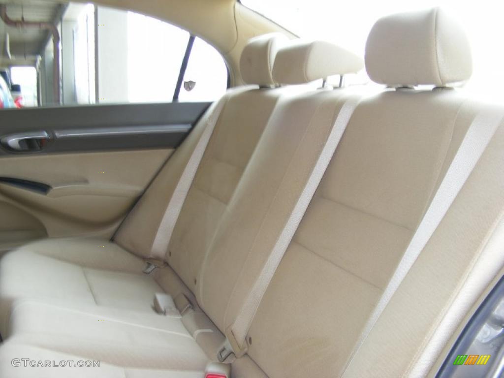 2006 Civic Hybrid Sedan - Galaxy Gray Metallic / Ivory photo #19
