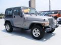 2000 Silverstone Metallic Jeep Wrangler Sport 4x4  photo #3