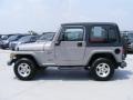 2000 Silverstone Metallic Jeep Wrangler Sport 4x4  photo #8