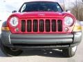 2007 Inferno Red Crystal Pearl Jeep Liberty Sport 4x4  photo #3