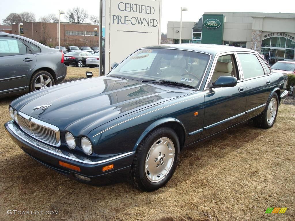 Kingfisher Blue Metallic Jaguar XJ