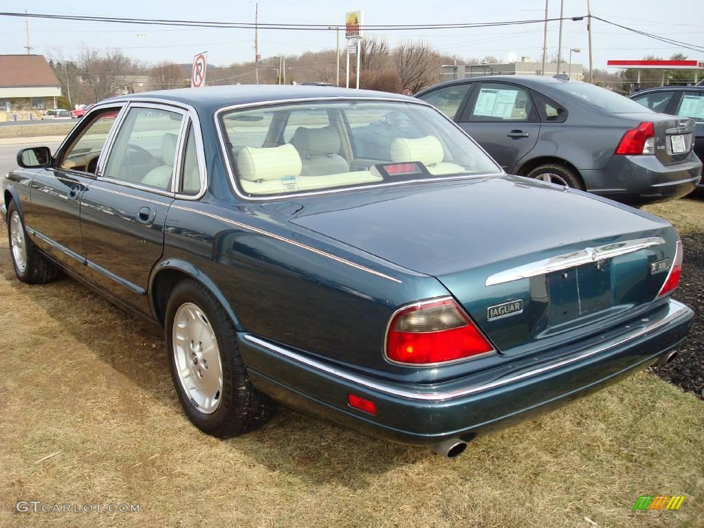 1996 XJ XJ6 - Kingfisher Blue Metallic / Ivory photo #8