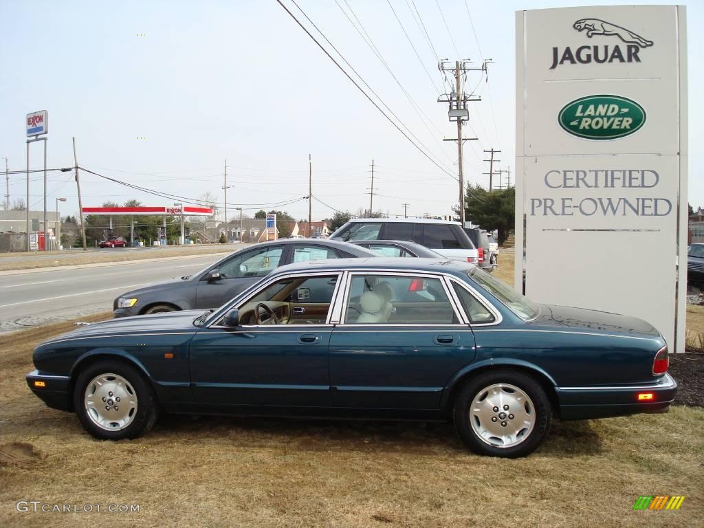 1996 XJ XJ6 - Kingfisher Blue Metallic / Ivory photo #9