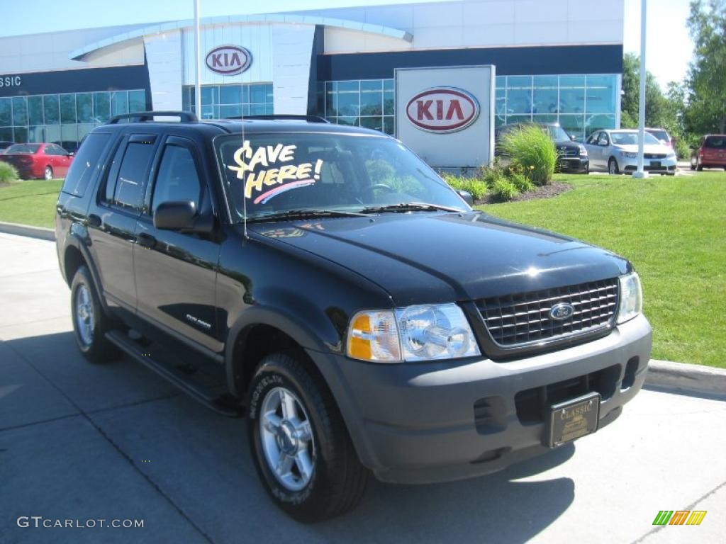 Black Ford Explorer