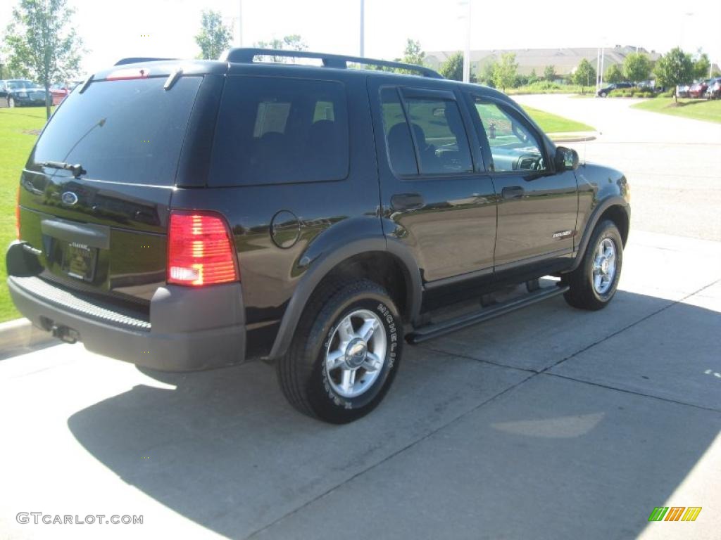 2004 Explorer XLS 4x4 - Black / Graphite photo #3