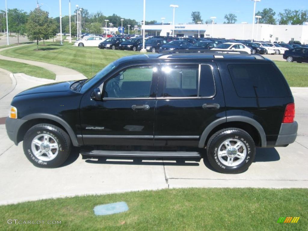 2004 Explorer XLS 4x4 - Black / Graphite photo #6