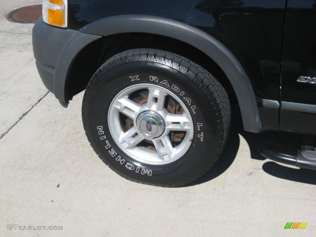 2004 Explorer XLS 4x4 - Black / Graphite photo #10