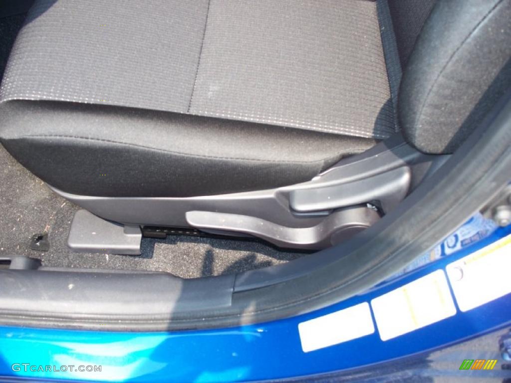 2010 Lancer ES - Octane Blue Metallic / Black photo #6