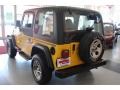 2000 Solar Yellow Jeep Wrangler SE 4x4  photo #5