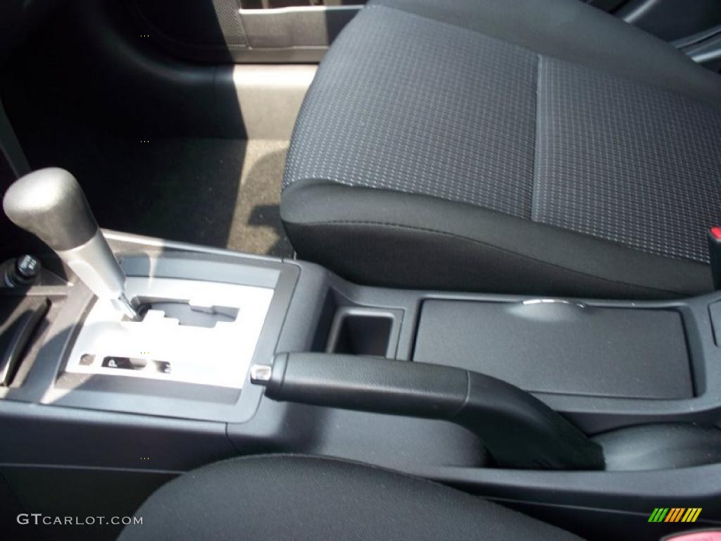 2010 Lancer ES - Octane Blue Metallic / Black photo #16
