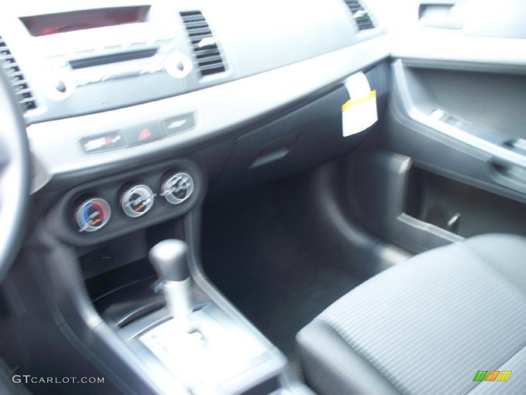 2010 Lancer ES - Octane Blue Metallic / Black photo #19