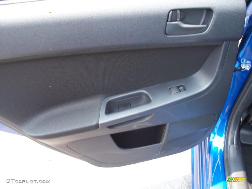 2010 Lancer ES - Octane Blue Metallic / Black photo #22